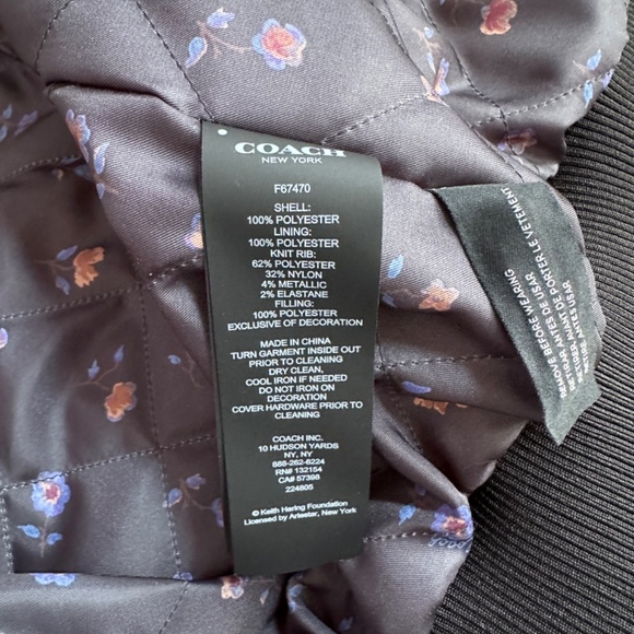 Coach x Keith Haring Embroidered Bomber Jacket - Picture 11 of 11